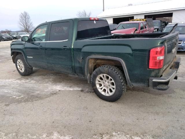 3GTU2UEC2EG455439 - 2014 GMC SIERRA K15 GREEN photo 3