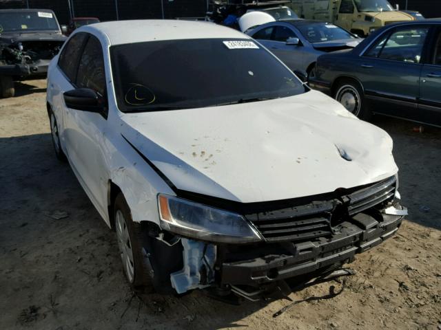 3VW1K7AJ6DM286385 - 2013 VOLKSWAGEN JETTA BASE თეთრი ფოტო 1