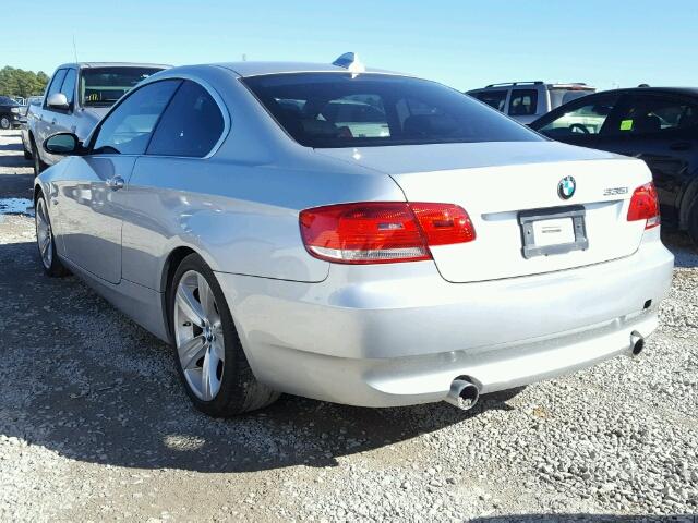 WBAWB73518P043847 - 2008 BMW 335 I SILVER photo 3