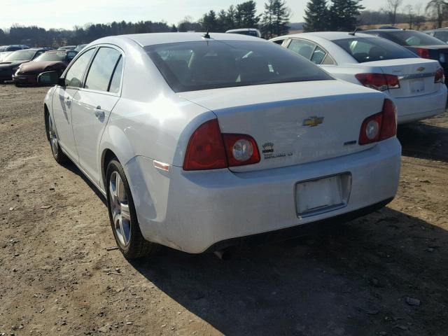 1G1ZD5EUXBF248656 - 2011 CHEVROLET MALIBU 2LT WHITE photo 3