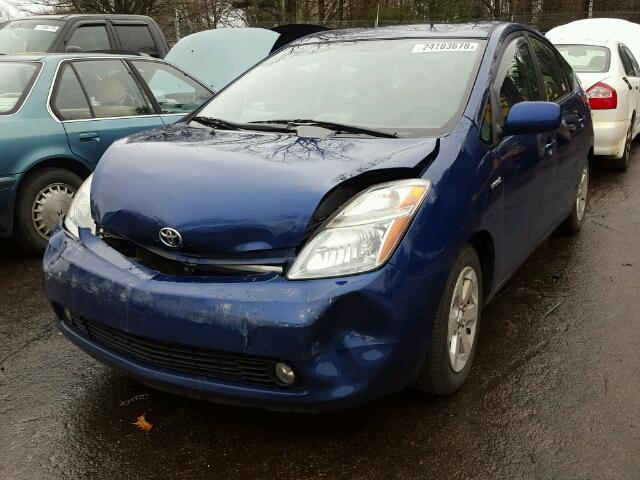 JTDKB20U597843343 - 2009 TOYOTA PRIUS BLUE photo 2