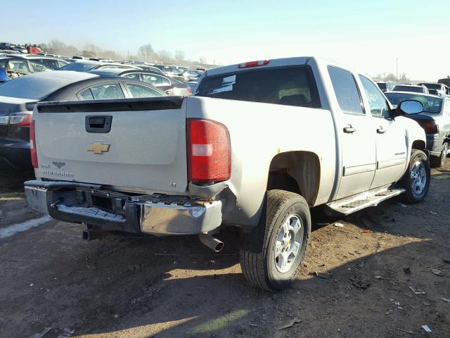 3GCEK23359G164581 - 2009 CHEVROLET SILVERADO BEIGE photo 4