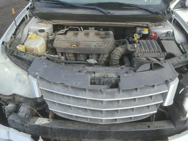 1C3LC46K67N501268 - 2007 CHRYSLER SEBRING SILVER photo 7