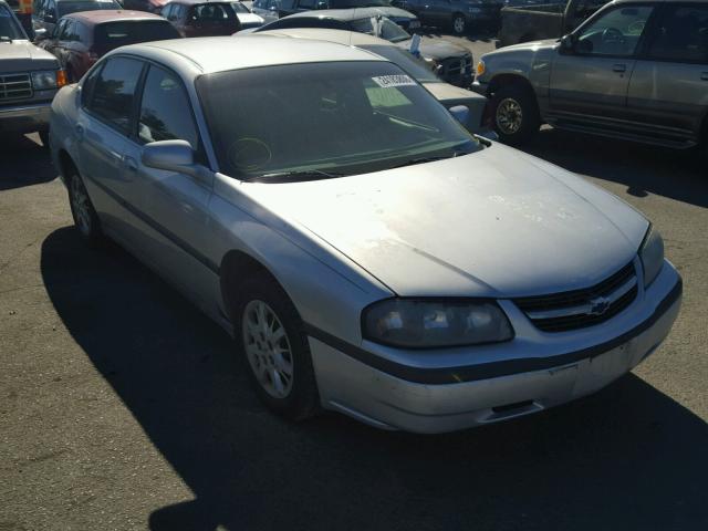 2G1WF52E629329916 - 2002 CHEVROLET IMPALA SILVER photo 1