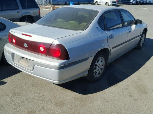 2G1WF52E629329916 - 2002 CHEVROLET IMPALA 银色 照片 4