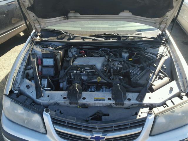 2G1WF52E629329916 - 2002 CHEVROLET IMPALA SILVER photo 7