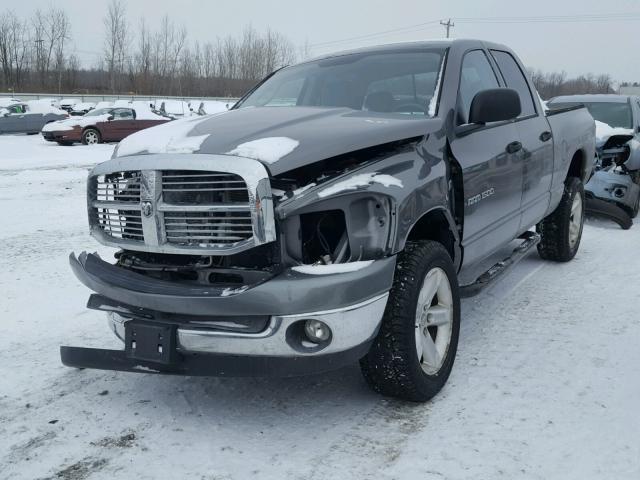 1D7HU18237S250310 - 2007 DODGE RAM 1500 S GRAY photo 2