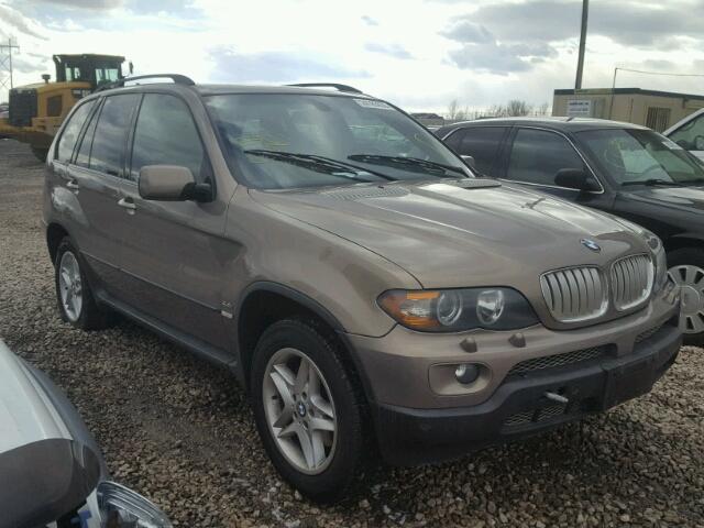 5UXFB53524LV07705 - 2004 BMW X5 4.4I GOLD photo 1