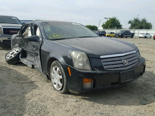 1G6DM57N030151836 - 2003 CADILLAC CTS BLACK photo 1