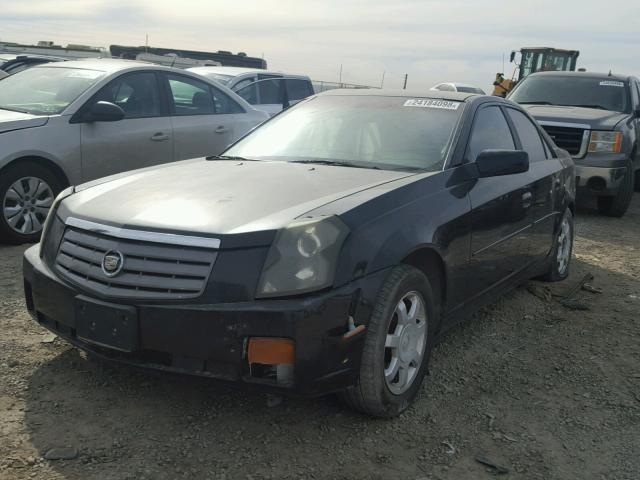 1G6DM57N030151836 - 2003 CADILLAC CTS BLACK photo 2