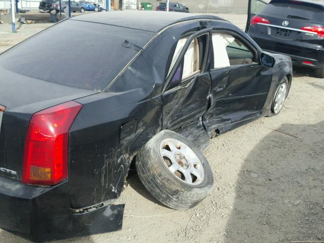 1G6DM57N030151836 - 2003 CADILLAC CTS BLACK photo 9