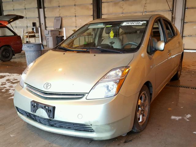 JTDKB20U693496483 - 2009 TOYOTA PRIUS GOLD photo 2