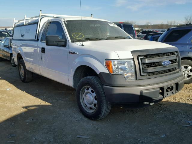 1FTNF1CF3DKD65700 - 2013 FORD F150 WHITE photo 1