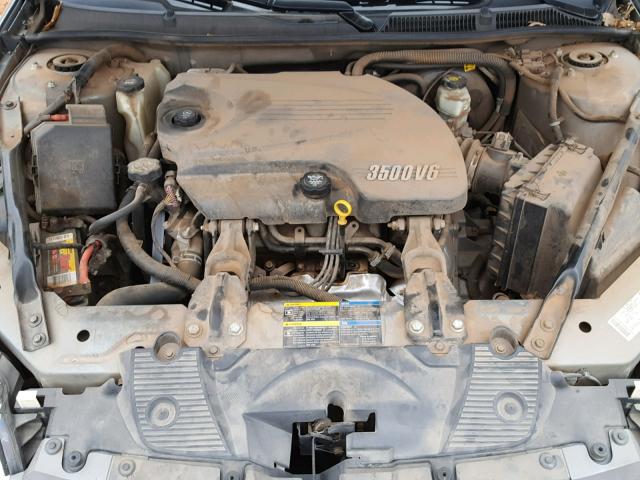 2G1WT58N289111769 - 2008 CHEVROLET IMPALA LT GRAY photo 7