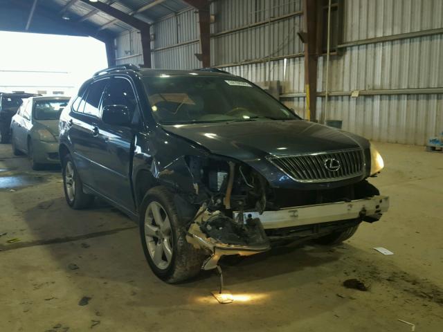 2T2GK31U27C022279 - 2007 LEXUS RX 350 BLUE photo 1