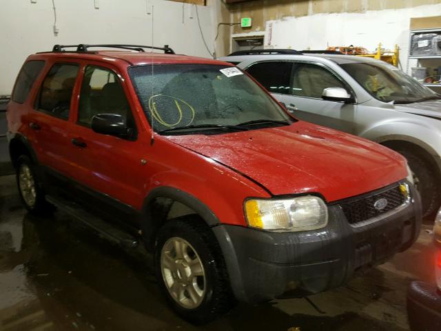 1FMYU04122KC40633 - 2002 FORD ESCAPE XLT RED photo 1