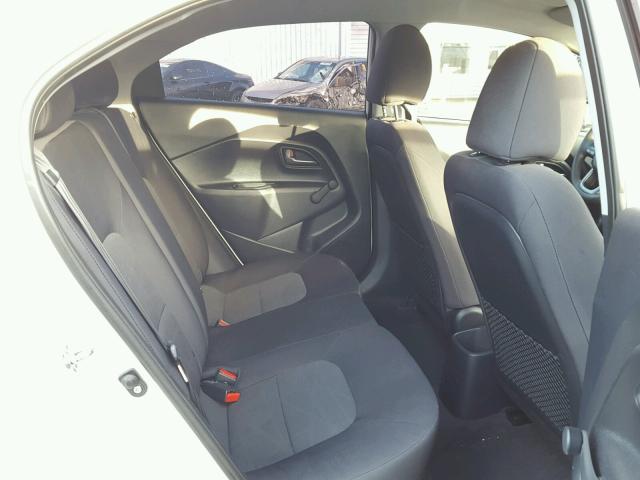 KNADM5A3XD6245660 - 2013 KIA RIO LX Սպիտակ լուսանկար 6