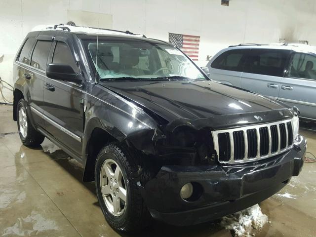 1J4HR58NX5C546570 - 2005 JEEP GRAND CHER BLACK photo 1