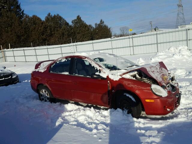 1B3ES46C44D602778 - 2004 DODGE NEON SX 2. RED photo 1