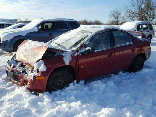 1B3ES46C44D602778 - 2004 DODGE NEON SX 2. RED photo 2