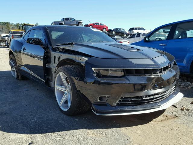 2G1FT1EW3E9314428 - 2014 CHEVROLET CAMARO 2SS BLACK photo 1