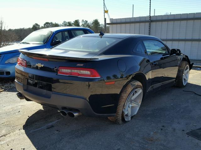 2G1FT1EW3E9314428 - 2014 CHEVROLET CAMARO 2SS BLACK photo 4