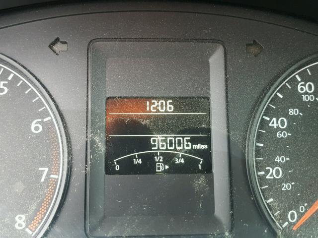 3VW2K7AJ2EM436305 - 2014 VOLKSWAGEN JETTA BASE 黑色 照片 8