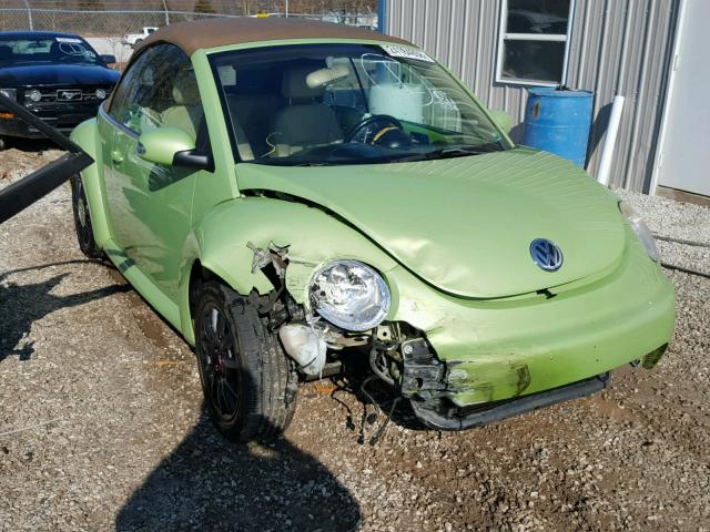 3VWCM31Y84M331626 - 2004 VOLKSWAGEN NEW BEETLE GREEN photo 1