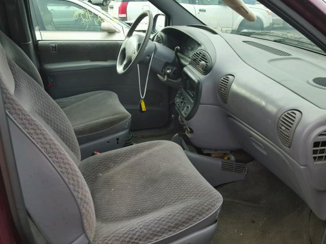 2C4GJ44G4YR809948 - 2000 CHRYSLER GRAND VOYA Tünd qırmızı foto 5