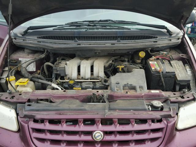 2C4GJ44G4YR809948 - 2000 CHRYSLER GRAND VOYA Tünd qırmızı foto 7