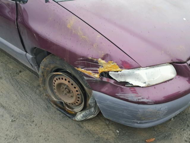 2C4GJ44G4YR809948 - 2000 CHRYSLER GRAND VOYA Tünd qırmızı foto 9