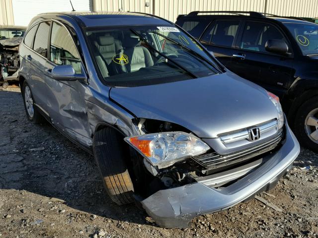 5J6RE38769L002319 - 2009 HONDA CR-V EXL BLUE photo 1