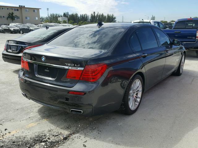 WBAKB8C50CC964882 - 2012 BMW 750LI CHARCOAL photo 4