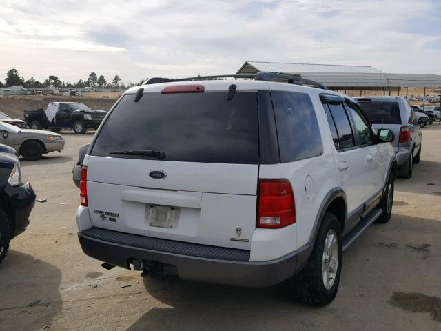 1FMZU73W43UA30955 - 2003 FORD EXPLORER X WHITE photo 4