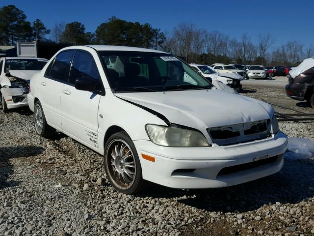 JA3AJ26EX3U014631 - 2003 MITSUBISHI LANCER ES WHITE photo 1