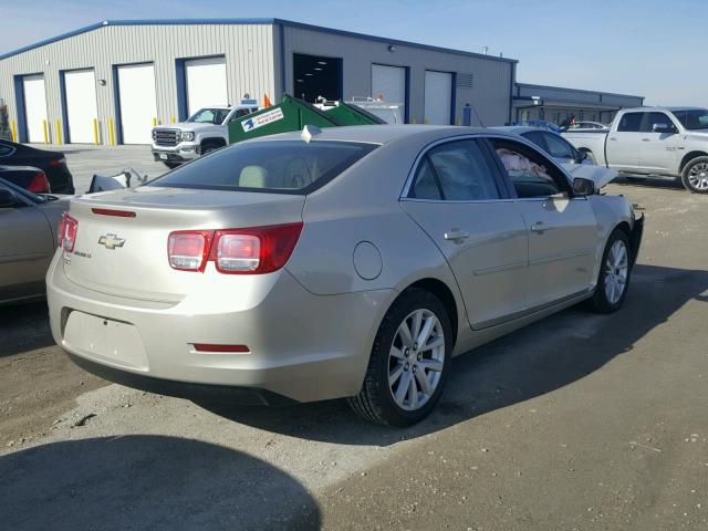 1G11E5SA2DF168002 - 2013 CHEVROLET MALIBU 2LT TAN photo 4