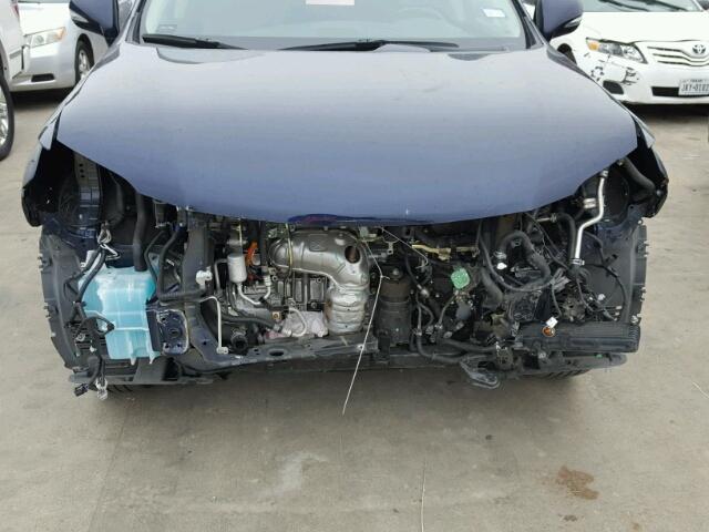 2T2ZB1BA9FC003986 - 2015 LEXUS RX 450H BLUE photo 9