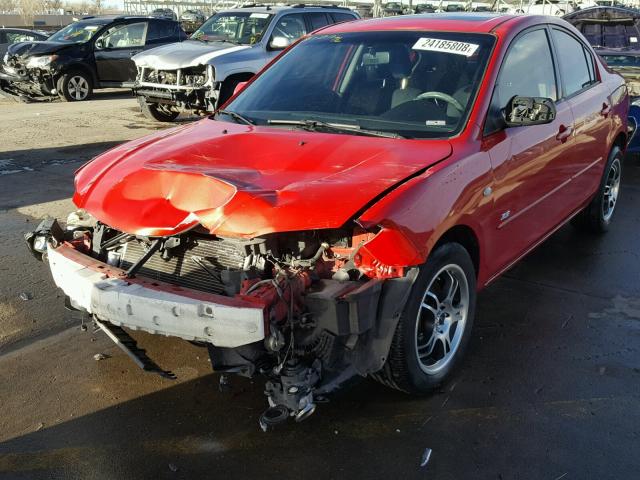 JM1BK323561422117 - 2006 MAZDA 3 S RED photo 2