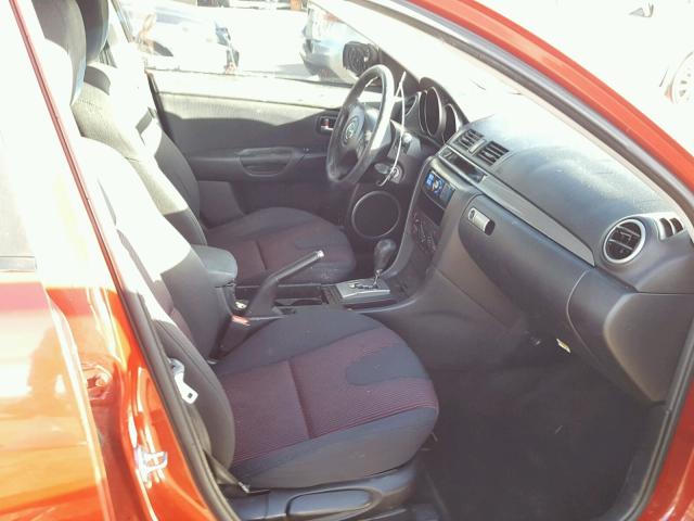 JM1BK323561422117 - 2006 MAZDA 3 S RED photo 5