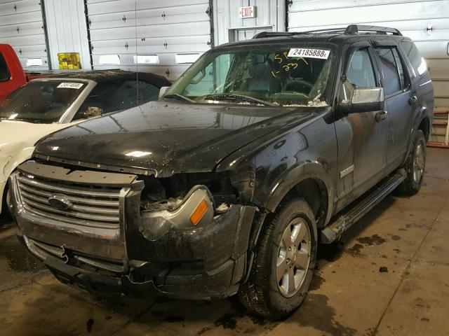 1FMEU75856UA16788 - 2006 FORD EXPLORER L BLACK photo 2