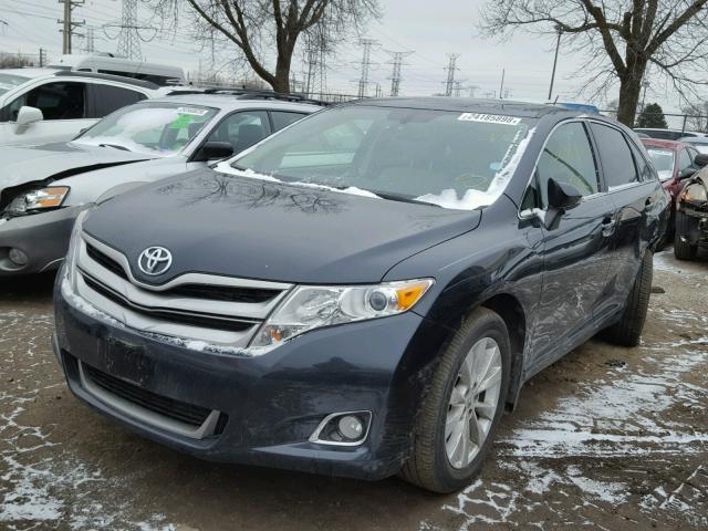 4T3ZA3BB0EU084957 - 2014 TOYOTA VENZA LE GREEN photo 2