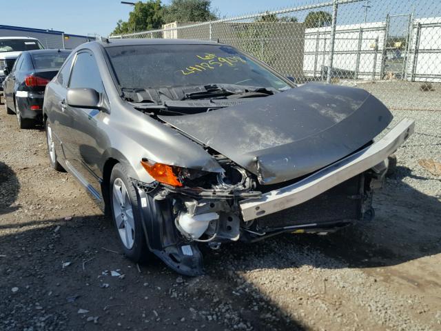 2HGFG12866H514004 - 2006 HONDA CIVIC EX GRAY photo 1