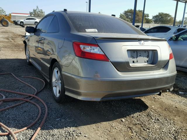 2HGFG12866H514004 - 2006 HONDA CIVIC EX ნაცრისფერი ფოტო 3