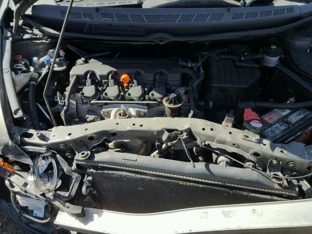 2HGFG12866H514004 - 2006 HONDA CIVIC EX ნაცრისფერი ფოტო 7