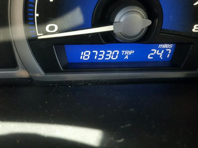 2HGFG12866H514004 - 2006 HONDA CIVIC EX ნაცრისფერი ფოტო 8