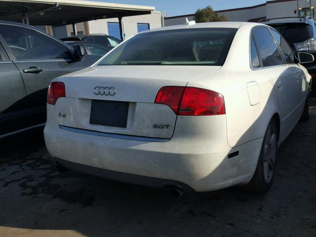 WAUAF78E56A123644 - 2006 AUDI A4 2 WHITE photo 4