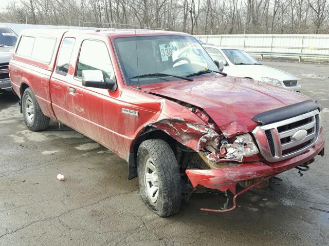 1FTZR45E58PA64112 - 2008 FORD RANGER SUP MAROON photo 1