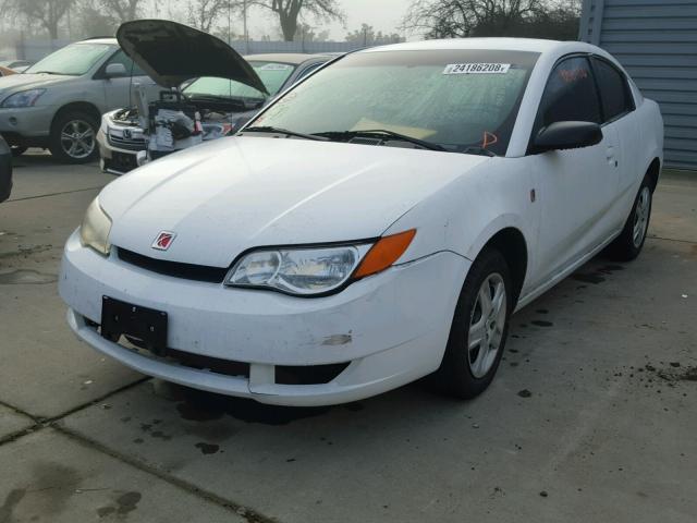 1G8AN15F66Z192323 - 2006 SATURN ION LEVEL WHITE photo 2