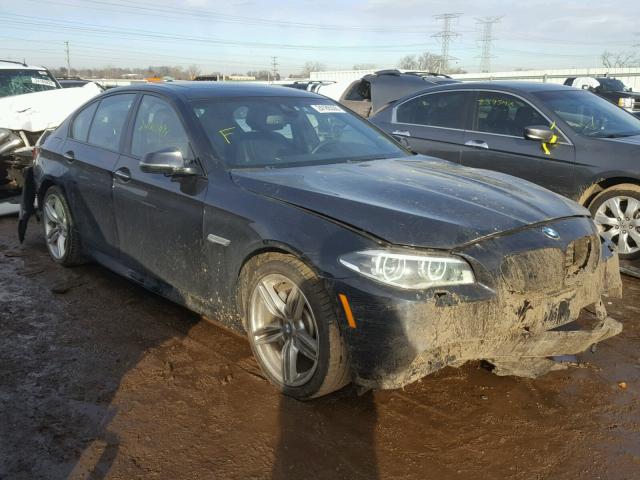 WBA5B3C53FD547433 - 2015 BMW 535 XI Siyah fotoğraf 1