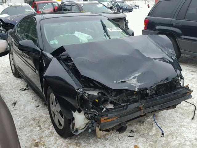 2G2WP522151264961 - 2005 PONTIAC GRAND PRIX BLACK photo 1